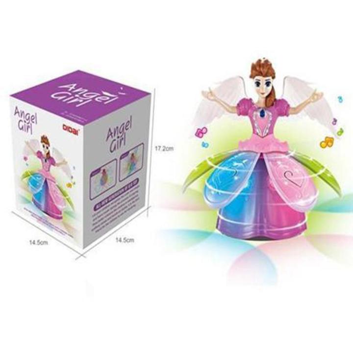 Angel Doll with Unique Spin Lightning and Music