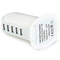 30W 5 USB Multi-Port UK Plug Charger Desktop HUB Charging Station Power Adapter. 