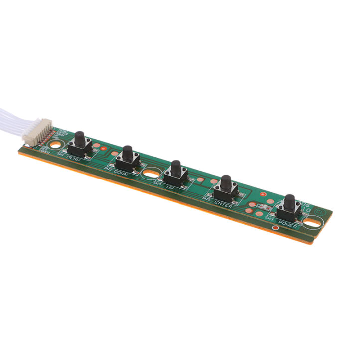 1Pc%205%20Keys%20Button%20Keyboard%20Plate%20SMD%20Plug-in%20Driver%20Board%20OSD%20Control%20Board%20For%20MR6%20LCD%20Monitor%20Netiie%20-%20Image%203