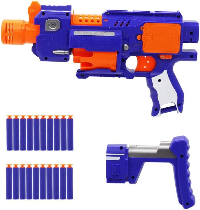 Electric%20Foam%20Soft%20Bullet%20Toy%20Gun,%20Elite%20Assault%20Children's%20Outdoor%20Toy%20Blaster,%20-%20Image%202