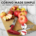 Premium Apple Corer and Slicer Tool Fruit Remover Pear Bell Pepper Coconut Pineapple Durable Kitchen Tool Portable App Cutter. 