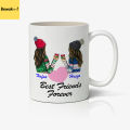 Bewakoof Best Mug For Best Friend Ever Girls Personalized Customized Coffee Mug Print Ceramic Best Friend Mug For Girl With Name Birthday Gift Item. 