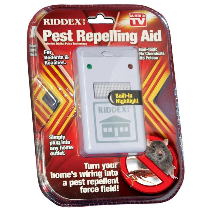 Effectively Work In Home & Office Pest Repellent Riddex Pro White