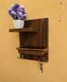House Wall Decor Mobile charging stand & Key holder Decoration items shelf. 