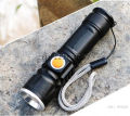 USB Rechargeable LED Flashlight, Zanflare F1 LED Torch 7 Light Modes, IP68 Waterproof, Cree XPL V6, 18650 Tactical Flashlight. 
