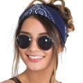 Ethnic Unisex Bandana Scarf Head Wrap Scarf For Boys - Paisley Printed Cotton Bandana For Both Boys & Girls. 
