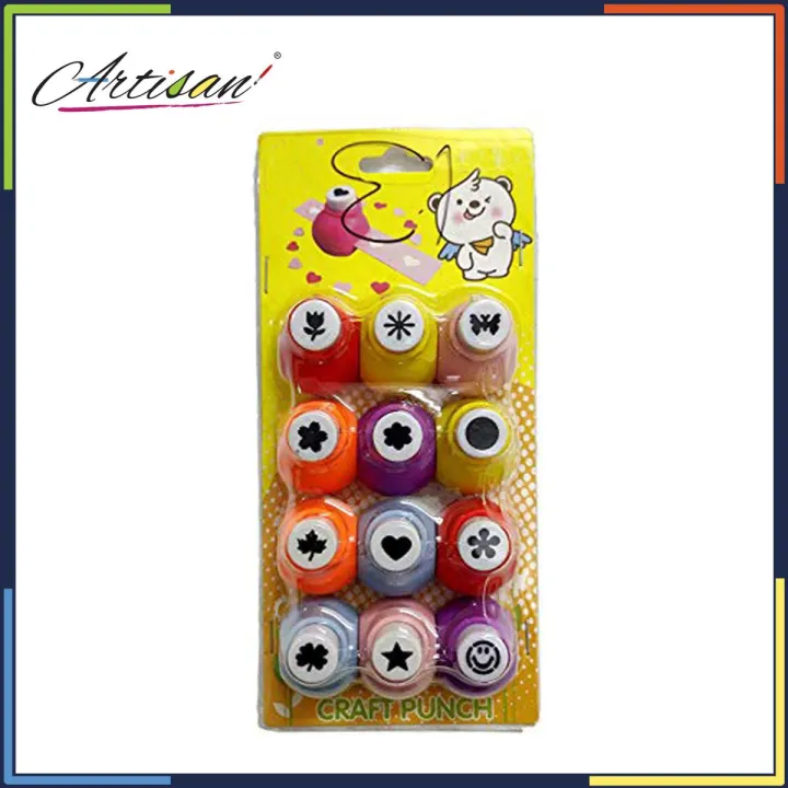Artisan Mini DIY Assorted Paper Punching Machines Craft Punch Daraz.pk