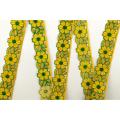 By The Yard Embroidered Trim / Lace / Border 1.77 inches (4.50 cm) wide - T125  - WF-ET. 