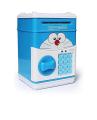 Electronic Money Safe Box Mini ATM Machine Doraemon. 