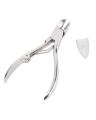 DM Cuticle Fingernail Tip Cutter Artificial Toenail Clipper Acrylic Manicure Skin Care Tool for Men,Women,Boys and Girls. 