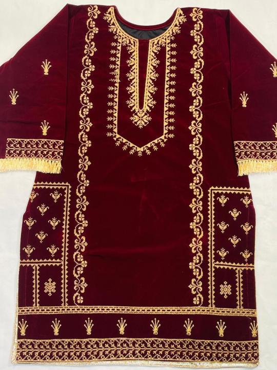 Velvet%20Embroidery%20Work%20Fancy%20Stitched%20Shirt%20for%20Girls%20and%20Women%20-%20Ready%20to%20Wear%20-%20Image%208