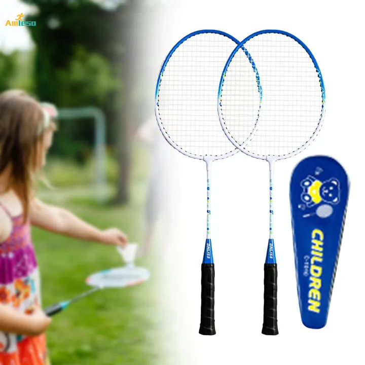 2Pcs%20Sports%20Badminton%20Racket%20Double%20Racquets%20with%20Carry%20Case%20Parentchild%20Interactive%20Toys%20Badminton%20Accessory%20for%20Kids%20for%20Game%20Lawn%20Outdoor%20-%20Image%205