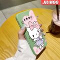 JIUMOO Case For Samsung S10 Plus S10 Lite S10 5G S10e Case Cute Hello Kitty Pattern Square Border Casing Soft Silica Gel Shockproof Phone Cases All Inclusive Camera Lens Protective Cover. 