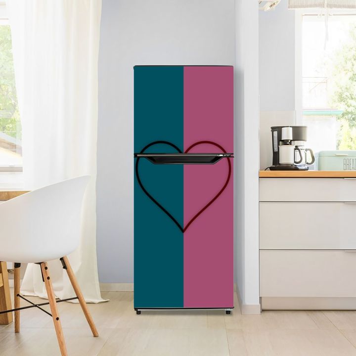 Nature%20Attracting%20Fridge%20Stickers%203d,%20Door%20Wrap,%20Waterproof,%20Self-adhesive%20PVC%20by%20Smart%20Art%20-%20Image%202