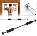Iron Door Way Gym Bar - Silver - pull up bar. 