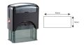 Customised Stemp Self-Inking Rubber Stamp14mm x 38mm with Your Name. 