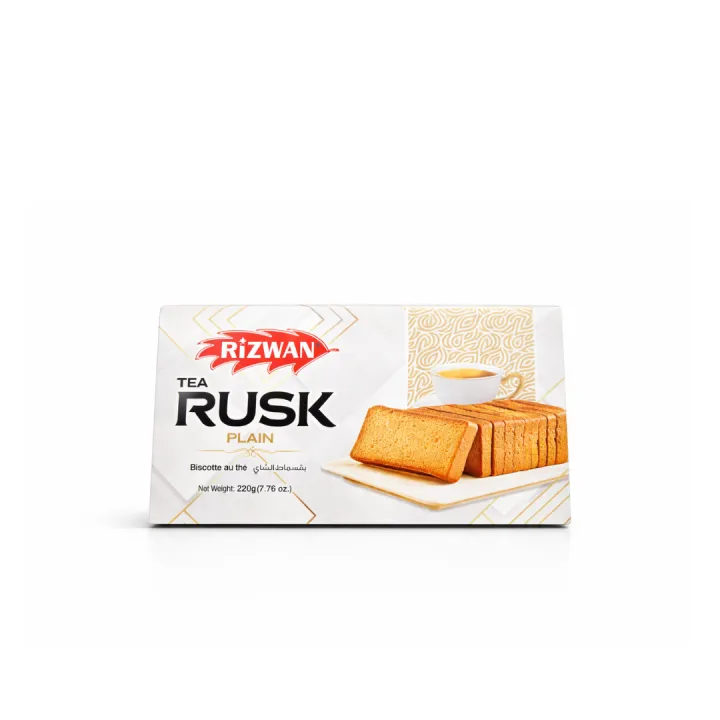 Tazo Tea Rusk Rizwan Tea Rusk 220 Gm – Crunchy & Buttery Rusk for Tea Time - Soft Yet ...