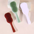 Naturally Curly Ultimate Detangling Brush Plastic Handle Comb for Home Use for 3C to 4C Dry and Wet Hair. 