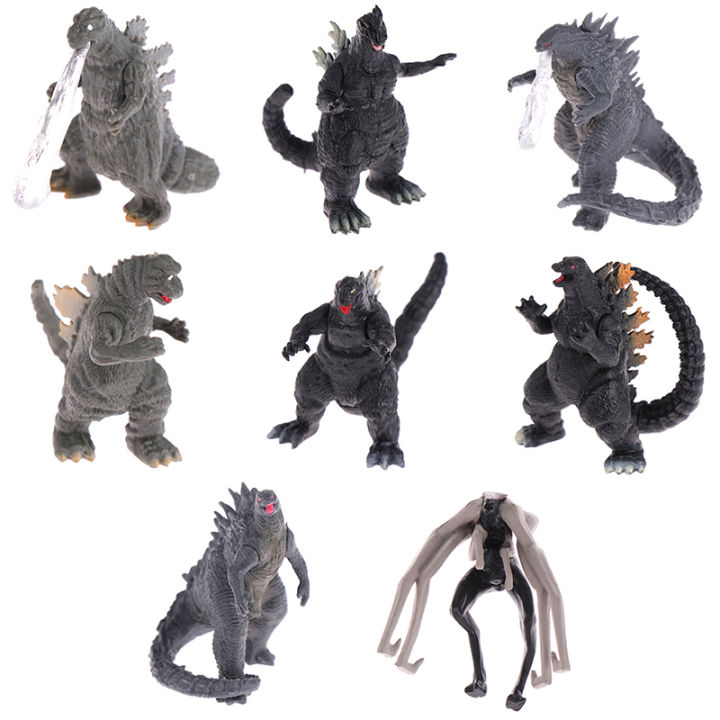 8Pcs/Set Godzilla Vs Kong Model 5cm Action Figure Collectible Model Children Toy STARLITE