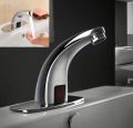 Touchless Automatic Basin Mixer Sensor Tap Hands Free Infrared Faucet Water Saving Electric Basin Faucet. 