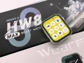 HW8 Max Smartwatch Series 8 1.99" NFC 1.99" full screen Bluetooth Call Women Men Smart Watch Stainless Steel. 
