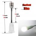 E27 To E27 Flexible Extend Extension LED Light Bulb Lamp Base Holder Screw Socket Adapter Converter. 