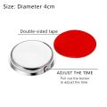 YUP Stick on Dashboard Car Clock Mini Tiny Small Car clock. 