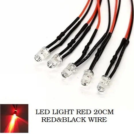 5Pcs%20LED%20Light%203V%205V%206V%209V%2012V%205mm%20LED%20Light%20With%2020cm%20Red%20&%20Black%20Wire%20Light%20White%20&%20RED%20-%20Image%203