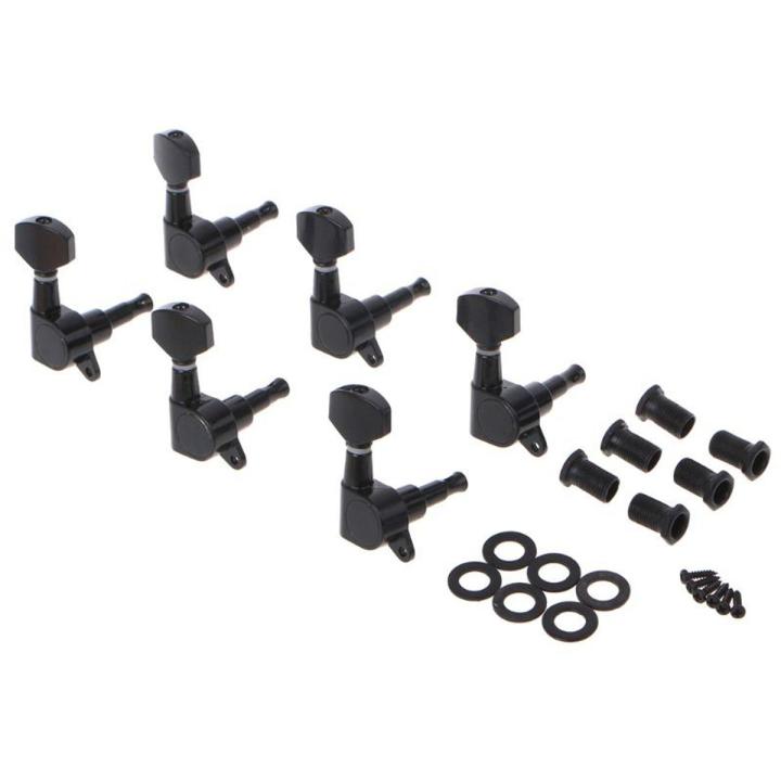 6R Inline Guitar String Tuning Peg Machine Head Tunner