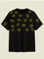 Real Boss By Rich ManBatman Printed T-Shirt and Trouser For Kids Baby Boys And Baby Girls Comfy Summer Tops Clothes Sets Dresses - Tshirts For Boys / Tshirts For Girls. 