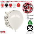 Disney Cars Latex Balloon Collection Lightning Mcqueen, Mater, Doc Hudson, Sally Carrera Cars Balloons, Car's Movies Characters Solid, Chrome  Metallic, Macaron Balloons Set Boys Birthday Parties Theme Decoration Supplies For Kids : QXz5j7G2. 