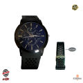 Men's Xmart Quartz Watch, A+ Copy Wrist Watch With Jali Strap, Smart Wrist Watch, High Quality Sport Silicone Band Watch For Man, Branded Imported Wrist Casual Watch. 