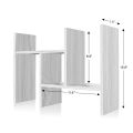 Multipurpose Desk Organizer-Office Table Rack-Small Book Shelf-Kitchen Spice Rack. 