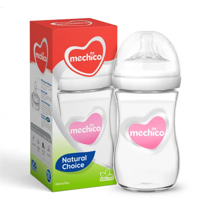 Mechico%20Pure%20Heart%20Feeding%20Bottle%20260ML%20-%20Image%202