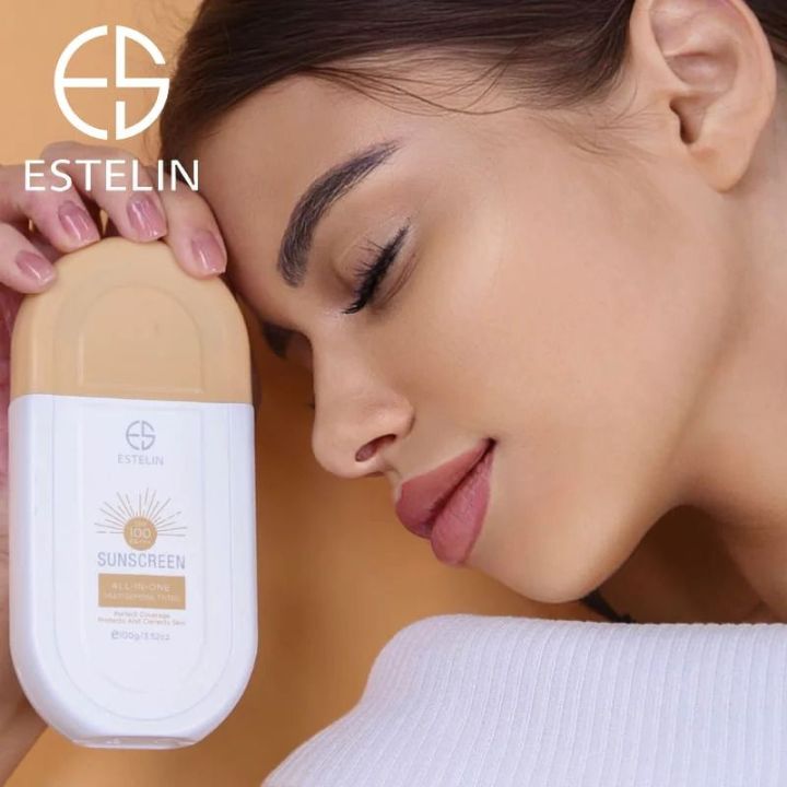 ESTELIN All in One Multi Defense Tinted Sunscreen SPF 100 PA+++ - 100 g ES0080
