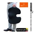 FixOrtho Ergonomic Coccyx Cushion for pain relief -TailBone - Sciatica - Piles / Doctor Approved Design. 