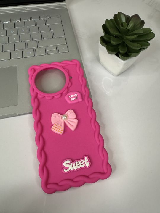 Samsung A06 Cover New Trendy Rope Boards With 3D Sweet buttefly  Soft Silicon Case