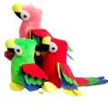 Parrot Persian With Long Tail Soft Stuffed Toy 10 Inches For Toddlers - B10900. 