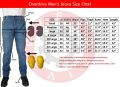 Overdrive Denim Biker Jeans Blue for Motorcycle with CE Armored Protective Pads. 