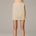 Women Satin Faux Silk Underskirt Petticoat Under Dress Half Slip Mini Skirt New. 