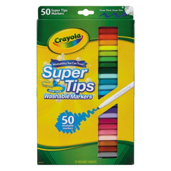 Crayola Super Tips Marker 50Pcs