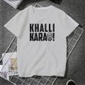 Junaid Akram TShirt For Boys Ganji Swag Khalli Karao Tee at CustomizeGiftsPK. 
