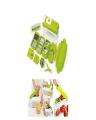 Nicer Dicer Plus Speedy Chopper - Green 12 Pcs. 