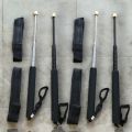 26 Inch Expandable Metal Spring Rod with Manual Nylon Pouch Retractable Stick For Self-Def High Quality. 