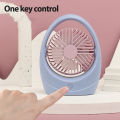 Cooling FanSilentNatural WindRechargeableMini Desk Handheld Electric Air Cooler Fanfor Dormitory. 