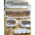 MM Hardware Plastic Bathroom Accessories Plastic Set Of 5 Premium Quality. 