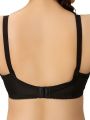 Bebelle, DORIA Cotton, Bra for women and girls, Semi Formal Control Bra, Black, B Cup/C Cup/D Cup/DD Cup. 