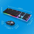 G21 Ultra Fast Gaming Combo - Keyboard - Mouse - Keyboard And Mouse -Adjustable DPI (800, 1600, 2400 DPI) - Gaming Keyboard -1000000+ Clicks - Gaming Mouse - RGB Lights - Mouse For Pc - Square Keys - Gaming Keyboard And Mouse - RGB Keyboard. 