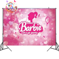 Barbie Fancy Backdrop Barbie Theme Fancy Panaflex Barbie Birthday Party Banner Code 29. 