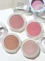 JILL LEEN Single Blush Embossed Matte Powder Blusher Small Colorful Soft Fog Makeup Women Jilleen BruberryBe. 